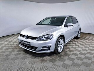 2013 Volkswagen Golf VII, серебристый, 920000 рублей, вид 2