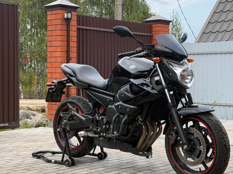 2012 Yamaha XJ6 (FZ6R), чёрный, 520000 рублей, вид 1