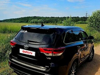 2018 Toyota Highlander III (XU50) Рестайлинг, чёрный, 3700000 рублей, вид 5