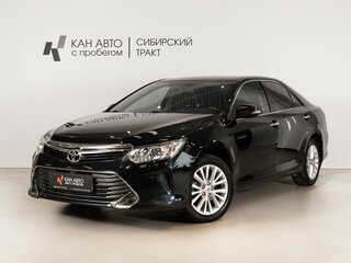 2016 Toyota Camry VII (XV50) Рестайлинг, чёрный, 1950000 рублей, вид 1