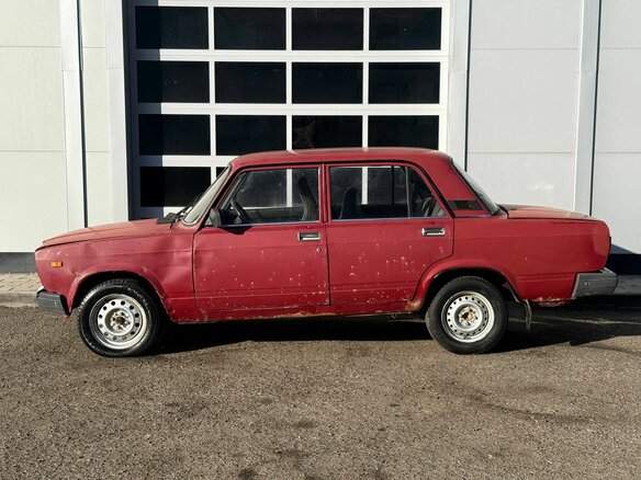 2008 Lada (ВАЗ) 2107, красный, 80000 рублей - вид 1