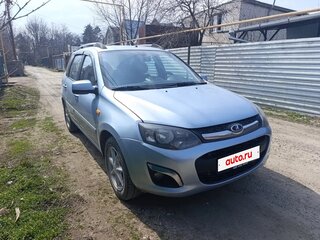 2014 Lada (ВАЗ) Kalina II, голубой, 700000 рублей, вид 3