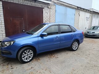 2019 Lada (ВАЗ) Granta I Рестайлинг, синий, 545000 рублей, вид 5