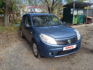 2012 Renault Sandero I, синий, 510000 рублей, вид 1