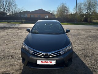 2013 Toyota Corolla XI (E160, E170, E180), серый, 1200000 рублей, вид 2