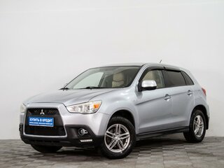 2012 Mitsubishi ASX I, серебристый, 1099000 рублей, вид 3