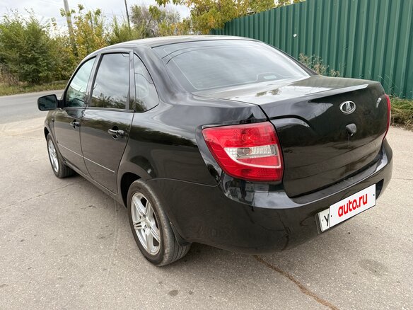 2014 Lada (ВАЗ) Granta I, синий - вид 7