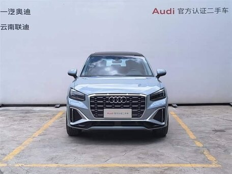 2022 Audi Q2 L 35 TFSI I Рестайлинг, голубой, 2300000 рублей, вид 1