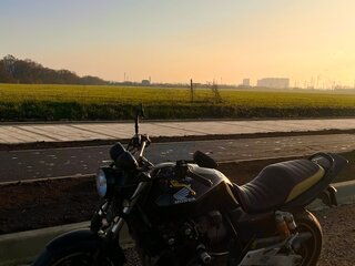 2005 Honda CB 400 Super Four, чёрный, 270000 рублей, вид 4