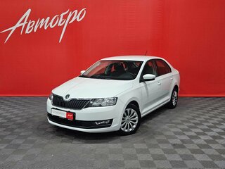 2019 Skoda Rapid I Рестайлинг, белый, 1279000 рублей, вид 1