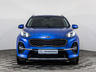 2019 Kia Sportage IV Рестайлинг, синий, 1975000 рублей, вид 2