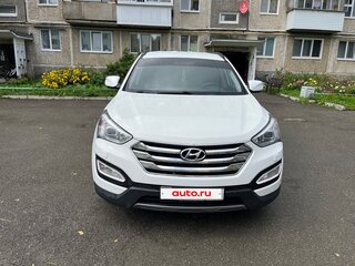 2012 Hyundai Santa Fe III, белый, 1700000 рублей, вид 3