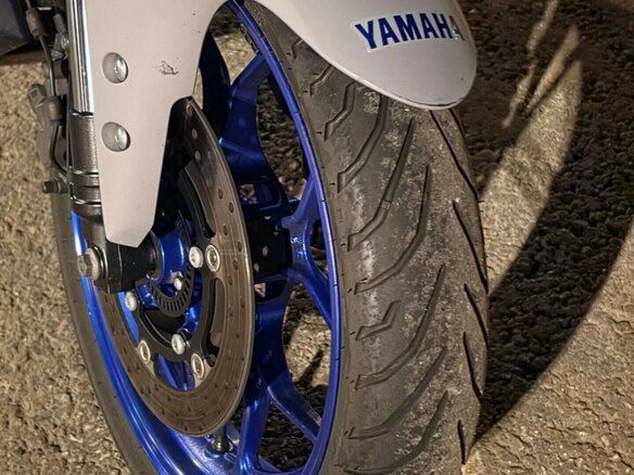 2021 Yamaha MT-03, синий, 600000 рублей - вид 11