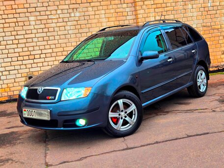 2007 Skoda Fabia I Рестайлинг, серый, 535707 рублей, вид 1