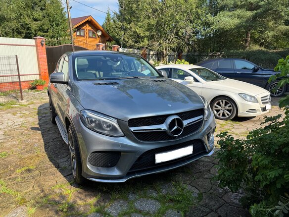 2015 Mercedes-Benz GLE Coupe 350 d I (C292), серый, 4100000 рублей - вид 2
