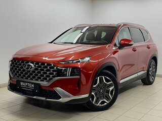 2021 Hyundai Santa Fe IV Рестайлинг, красный, 3279000 рублей, вид 1