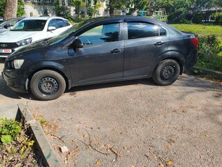 2012 Chevrolet Aveo II, чёрный, 570000 рублей, вид 2
