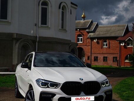 2021 BMW X6 40i III (G06), белый, 9500000 рублей, вид 3