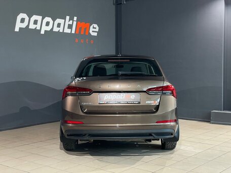 2021 Skoda Rapid II, коричневый, 1499000 рублей, вид 4
