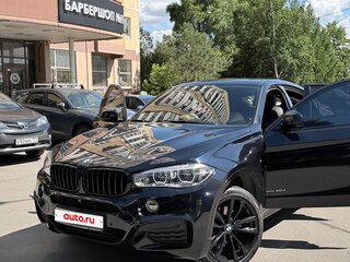 2017 BMW X6 40d II (F16), чёрный, 4680000 рублей, вид 3