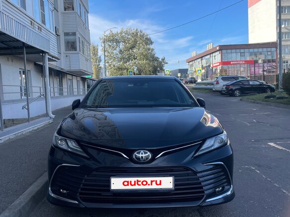 2023 Toyota Camry VIII (XV70) Рестайлинг, чёрный, 3250000 рублей