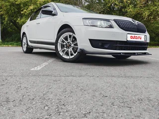 2013 Skoda Octavia III (A7), белый, 850000 рублей, вид 3