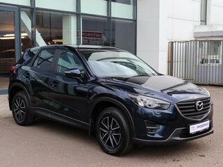 2016 Mazda CX-5 I Рестайлинг, синий, 1837000 рублей, вид 3