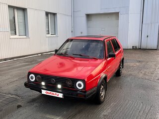 1987 Volkswagen Golf KAT II, красный, 70000 рублей, вид 1