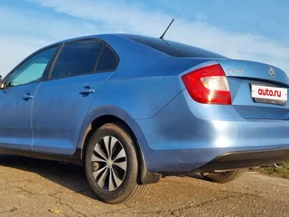 2014 Skoda Rapid I, синий, 550000 рублей, вид 5
