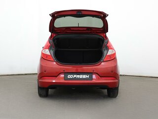 2014 Hyundai Solaris I Рестайлинг, красный, 868000 рублей, вид 5