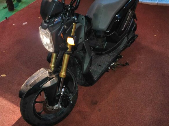 2012 Honda Zoomer, чёрный, 225000 рублей