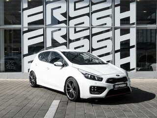 2016 Kia Ceed GT I Рестайлинг, белый, 1696000 рублей, вид 1