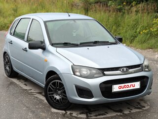 2013 Lada (ВАЗ) Kalina II, голубой, 400000 рублей, вид 1