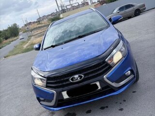 2020 Lada (ВАЗ) Vesta SW I, синий, 1050000 рублей, вид 3