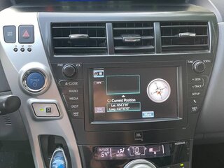 2014 Toyota Prius v (+) I (ZVW40/41), чёрный, 1095071 рублей, вид 4