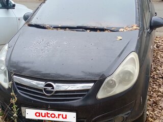 2007 Opel Corsa D, чёрный, 280000 рублей, вид 1