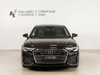 2019 Audi A6 40 TDI V (C8), чёрный, 3800000 рублей, вид 2