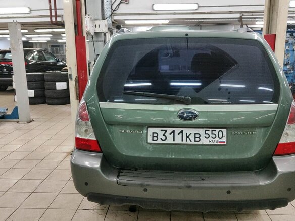 2007 Subaru Forester II Рестайлинг, зелёный, 790000 рублей - вид 5
