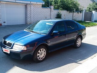 2007 Skoda Octavia I (A4) Рестайлинг, синий, 268000 рублей, вид 1