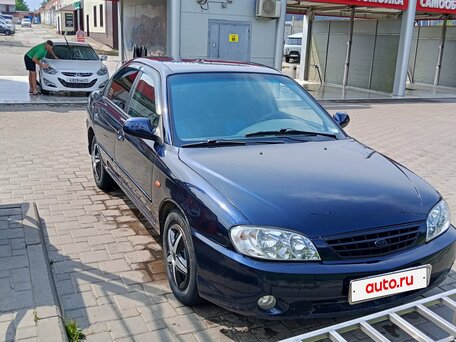 2008 Kia Spectra I Рестайлинг 2, синий, 217000 рублей, вид 5