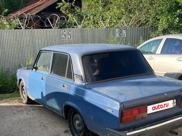 2005 Lada (ВАЗ) 2107, синий - вид 7