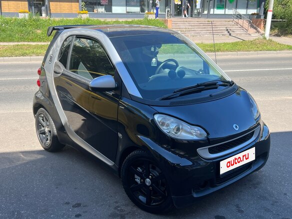 2007 Smart Fortwo II, чёрный