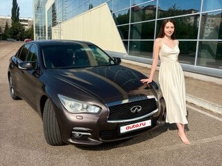 2016 Infiniti Q50 I, коричневый, 1600000 рублей, вид 2