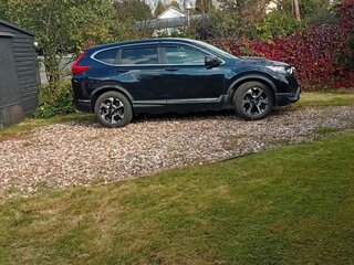 2019 Honda CR-V V Рестайлинг, синий, 3000000 рублей, вид 4