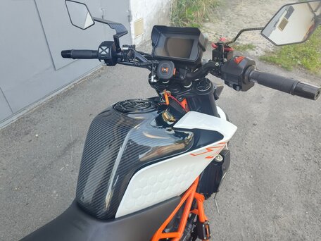 2018 KTM 390 Duke, белый, 480000 рублей, вид 4