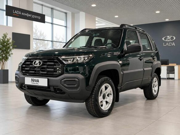 2026 Lada (ВАЗ) Niva Travel I Рестайлинг, зелёный, 1588573 рублей