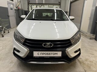 2019 Lada (ВАЗ) Vesta SW Cross I, белый, 699000 рублей, вид 2