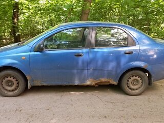 2005 Chevrolet Aveo I, синий, 190000 рублей, вид 3
