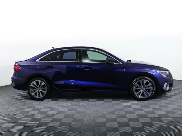 2021 Audi A3 35 TFSI IV (8Y), синий, 2653000 рублей - вид 3