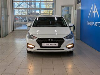 2019 Hyundai Solaris II, белый, 1199000 рублей, вид 2
